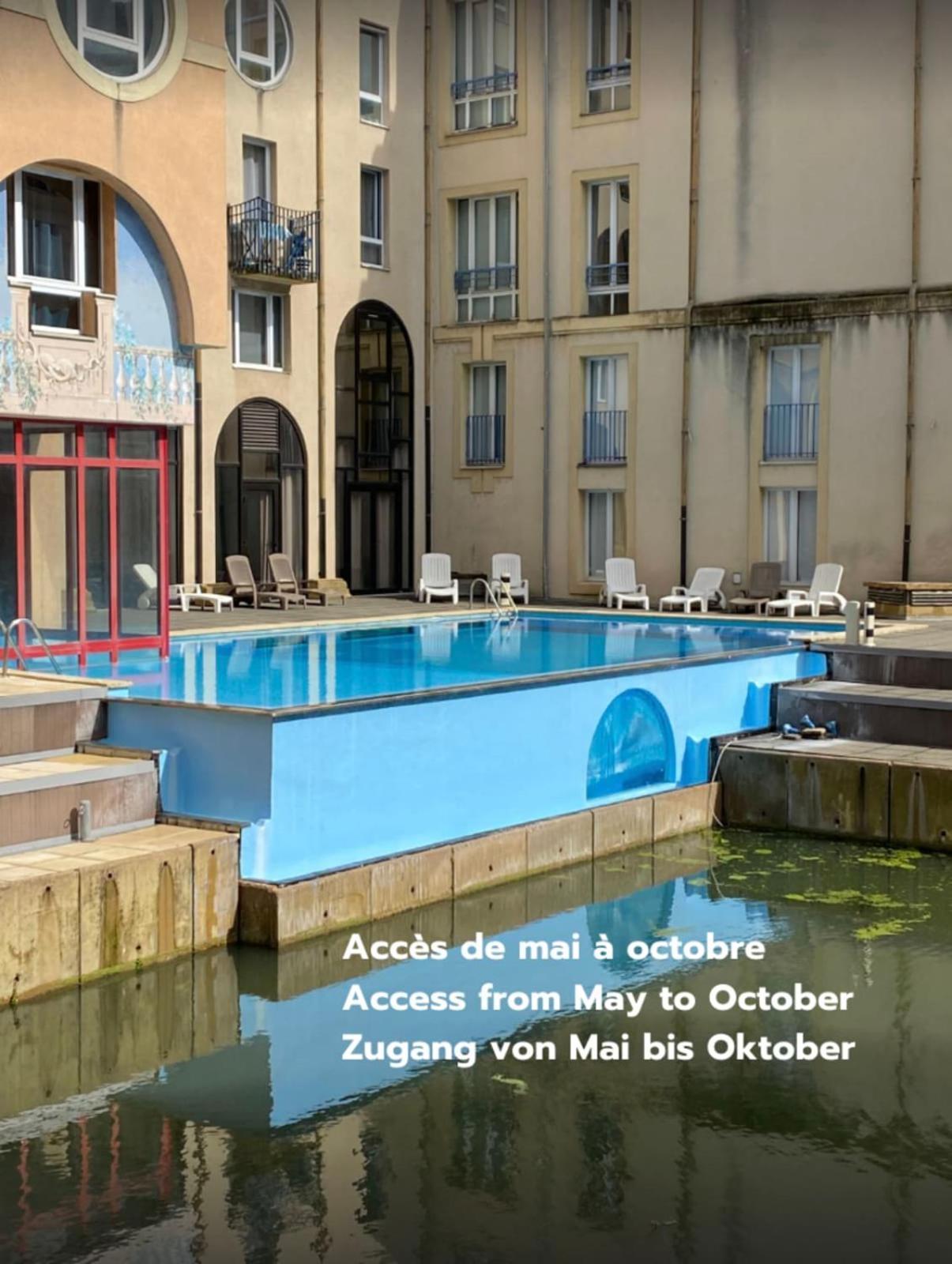 Romantique "Comme A Venise" Au Bord De L'Eau Avec Parking Metz Exterior photo